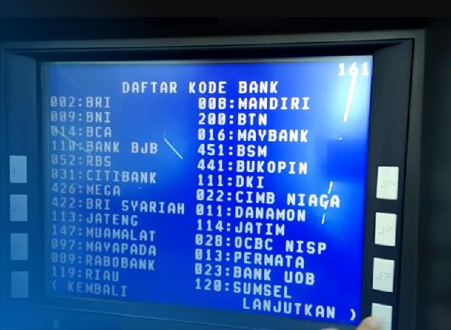 Cara Transfer BRI Ke Mandiri Lewat ATM